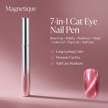 Magnetique™ 7-In-1 Magnetic Cat Eye Nail Gel Pen Portable